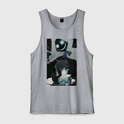 Майка мужская хлопок Ванитас целитель, цвет: меланж