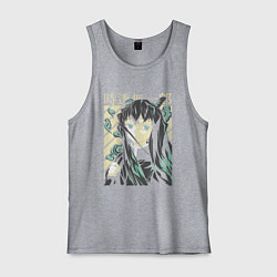 Мужская майка Клинок рассекающий демонов Муичиро Токито