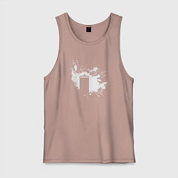 Мужская майка Tardis splash