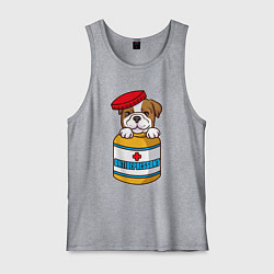 Мужская майка Собачка антидепрессант