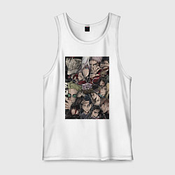 Майка мужская хлопок Магическая битва Аой Тодо, цвет: белый