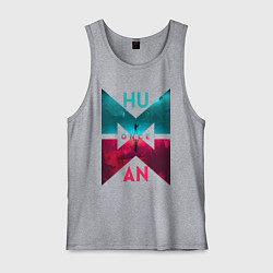 Мужская майка Once human logotype