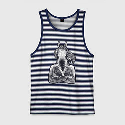 Мужская майка Конь босс