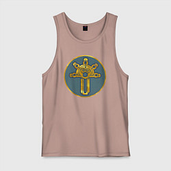 Майка мужская хлопок Остготы из Total War: Attila, цвет: пыльно-розовый