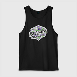 Майка мужская хлопок Турнир по бильярду, цвет: черный