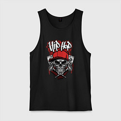 Мужская майка Hip-hop skeletor