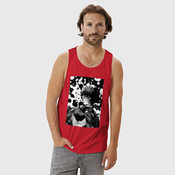 Майка мужская хлопок Магическая битва Маки Дзэнин манга, цвет: красный — фото 2