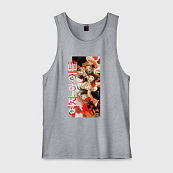 Майка мужская хлопок Glamour Show, цвет: меланж