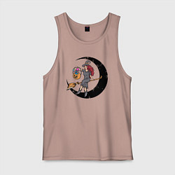 Мужская майка Ведьмочка с тыквой