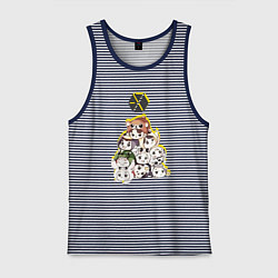 Мужская майка Exo в виде милых зверушек