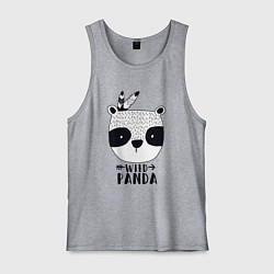 Мужская майка Wild panda