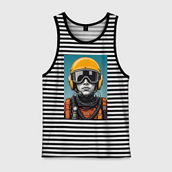 Мужская майка Кибер пилот