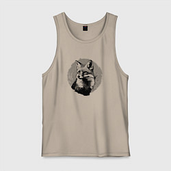 Мужская майка Очень хитрая лиса