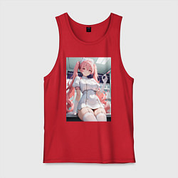 Мужская майка Медсестричка сделает тебе укол любви