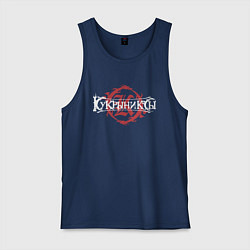 Мужская майка Кукрыниксы на фоне логотипа