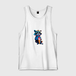 Мужская майка Крошка енот