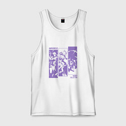 Майка мужская хлопок Amphoreus Women, цвет: белый