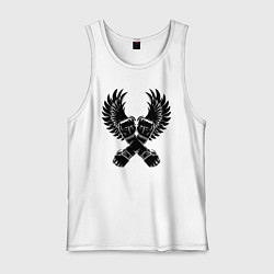 Мужская майка ММА кулаки