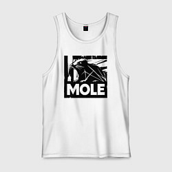 Мужская майка Крот в стиле граффити