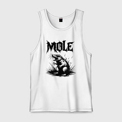 Мужская майка Крот в ярости