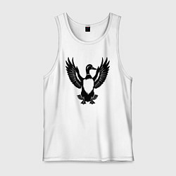 Мужская майка Черная утка