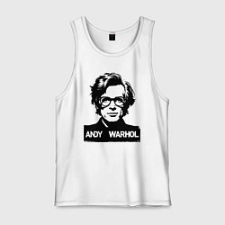 Мужская майка Энди Уорхол портретный образ
