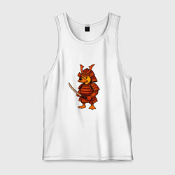 Мужская майка Утёнок-самурай