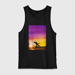 Майка мужская хлопок Богемская рапсодия, цвет: черный