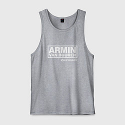 Майка мужская хлопок Armin van Buuren, цвет: меланж