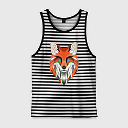 Мужская майка Дизайнерская лиса