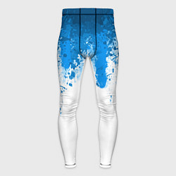 Тайтсы мужские Android Blood: White, цвет: 3D-принт