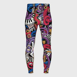 Мужские тайтсы Music collage