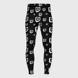 Мужские тайтсы Twitch: Black Pattern