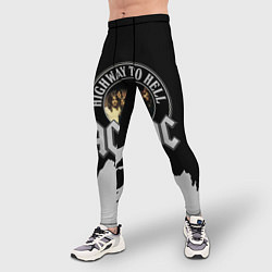 Тайтсы мужские ACDC, цвет: 3D-принт — фото 2