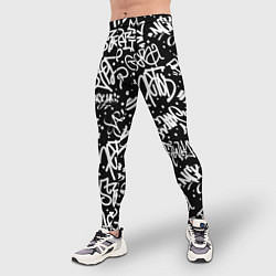 Тайтсы мужские GRAFFITI, цвет: 3D-принт — фото 2