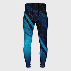 Мужские тайтсы ABSTRACT BLUE