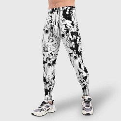 Тайтсы мужские GHOSTEMANE, цвет: 3D-принт — фото 2
