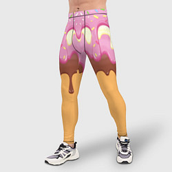 Тайтсы мужские Мороженое Ice Scream Z, цвет: 3D-принт — фото 2