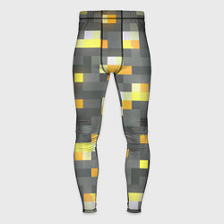 Тайтсы мужские Золотая руда - Minecraft, цвет: 3D-принт