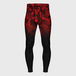 Мужские тайтсы BLACK RED CAMO RED MILLITARY