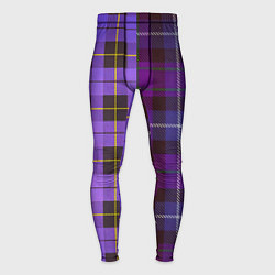 Мужские тайтсы Purple Checkered