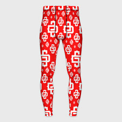 Мужские тайтсы Red Pattern Dope Camo Dope Street Market Спина