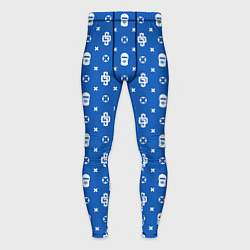 Тайтсы мужские Узор Blue Dope Ski Mask Camo Dope Street Market, цвет: 3D-принт