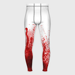 Тайтсы мужские Имитация крови трэш, цвет: 3D-принт