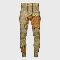 Мужские тайтсы Старая рваная мешковина - авангард