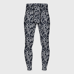 Мужские тайтсы Звезда рока