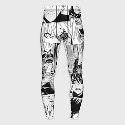 Тайтсы мужские D Gray man pattern, цвет: 3D-принт