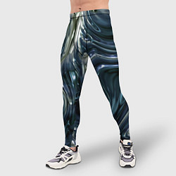Тайтсы мужские Aesthetic visual art metal slime, цвет: 3D-принт — фото 2