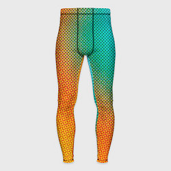 Тайтсы мужские Полутоновый градиент - текстура, цвет: 3D-принт