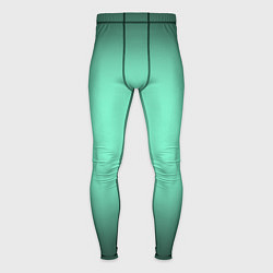 Мужские тайтсы Аквамариновый градиент